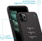 iPhone 11 Pro Hoesje Siliconen - iMoshion Design hoesje - Zwart / Wijnen Wijnen Wijnen