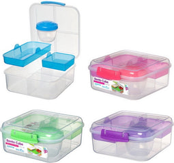 Sistema To Go Bento Cube lunchbox limegroen