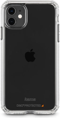Hama iPhone 11 - Backcover - D3O bescherming - Transparant
