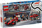 LEGO City F1 - Pitstop en pitcrew met Ferrari auto - 322 steentjes