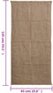 Jutezakken 30 stuks 220 g/m² 65x135 cm 100% jute