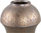 PTMD Desyah Bronze Ceramic Pot Round High Border L