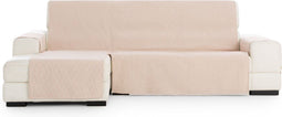 Hoes voor chaise longue met korte armleuning links Eysa AQUA Oranje 100 x 110 x 240 cm