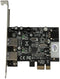 Startech.com PEXUSB3S25 - PCI Express USB 3.0-kaartadapter - 2-poorts met UASP - LP4-voeding