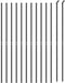 vidaXL - Draadgaashek - met - flens - 1,8x25 - m - antracietkleurig