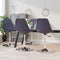 vidaXL - Eetkamerstoelen - draaibaar - 4 - st - PP - lila