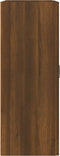 vidaXL - Hangkast - 69,5x32,5x90 - cm - bruin - eikenkleur