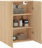vidaXL - Wandkast - 69,5x34x90 - cm - sonoma - eikenkleurig