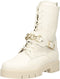 Gabor 92.743 - Veterboots - Leren laarzen met rits - Wit