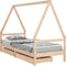 vidaXL - Kinderbedframe - 90x200 - cm - massief - grenenhout