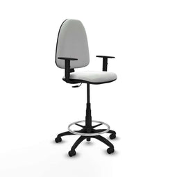 Piqueras y Crespo B1D01RF - Bureaustoel - Hoogteverstelbaar met armleuning - Wit