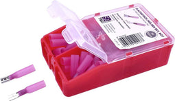 TRU COMPONENTS TC-6646688 Assortiment kabelschoenen 0.50 mm² - 1.50 mm² Rood 60 stuk(s)