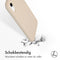 Accezz Liquid Silicone Backcover - iPhone Xr - Schokabsorberend - Beige