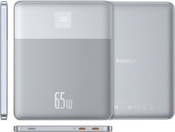 Baseus Blade 2 - Power Bank 65W - 12000 mAh - Zilver