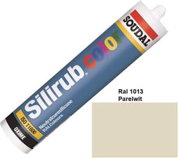 Soudal Silirub Color kit – siliconekit – montagekit - RAL 1013 – Parelwit – 105822