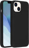 Accezz Liquid Silicone Backcover iPhone 14 - Schokabsorberend - Zwart