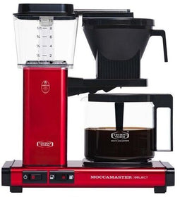 Moccamaster KBG Select - Koffiezetapparaat - 10 koppen - Rood