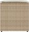 vidaXL - Kussenbox - Beige - 50x50x50 - cm - Poly - Rattan