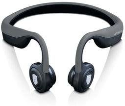 Lenco HBC-200GY - Bluetooth® hoofdtelefoon - Botgeleiding - Waterdicht IPX5 - Zwart