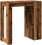 vidaXL - Bartafel - met - rekken - 102x50x103,5 - cm - bewerkt - hout - oud - houtkleur