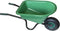 Kunststof speelgoed kruiwagen groen 60 cm voor kinderen - Buitenspeelgoed - Kindertuingereedschap