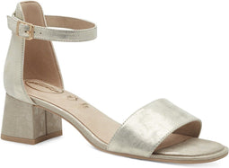 Tamaris COMFORT Essentials - Dames Sandalen - Hakhoogte 5 cm - CLOUDY GOLD - Maat 38