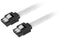 Sharkoon SATA 3 - Kabel - 30cm - Wit Zwart