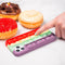 iMoshion Hoesje Geschikt voor iPhone SE (2022) / SE (2020) / 8 / 7 Hoesje Siliconen - iMoshion Pop It Fidget Toy - Pop It hoesje - Rainbow