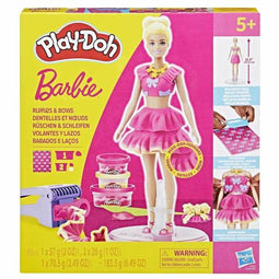 Hasbro Play-Doh Barbie - Poppen speelset - Creatief speelgoed