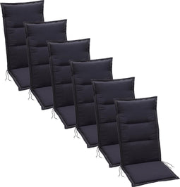 Summerset Club - 6-delige Tuinkussenset hoge rug - Indigo *6 halen = 2 betalen