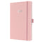 Sigel agenda 2024 - Jolie Feel - A5 - hardcover - 7 dagen / 2 pagina's - soft rose - SI-J4405