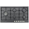 ETNA KGF889ZTA - Gaskookplaat - Wokbrander 90 cm - Matzwart