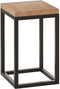 Mica Decorations Oskar Bijzettafel - H42 x Ø25 cm - Metaal - Set van 2