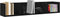vidaXL - CD - Wandplank - Zwart - Eiken - 100x18x18 - cm - Geengineerd - Hout