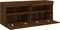 vidaXL - Tv-wandmeubel - met - LED-verlichting - 100x30x40 - cm - bruineikenkleur