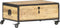 vidaXL - Salontafel - 70x50x33 - cm - massief - mangohout