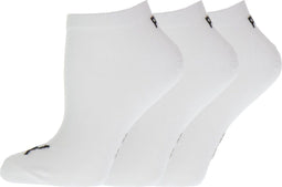 PUMA Plain 3P Sneakersokken Wit - Maat 39-42