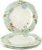 Laura Ashley Heritage Collectables Borden set van 4 - Ø 24,5cm - Mint Uni