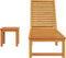 vidaXL - Ligbed - met - Tafel - van - Massief - Acaciahout