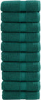 vidaXL - Gastendoekjes - SOLUND - 10 - st - 600 - g/m² - 30x50 - cm - groen