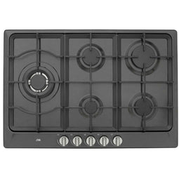 ETNA KG775ZTA - Gaskookplaat - 75 cm - 5 kookzones - Wokbrander - Zwart