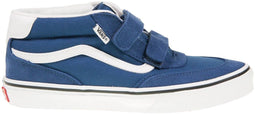 Vans Brooklyn Mid V SUEDE/CANVAS - Unisex Sneakers - Dubbele klittenbandsluiting - True Navy