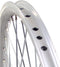 Roland achterwiel 24 x 1.75 remnaaf Alu V-profil zilver