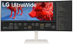 LG 38BR85QC-W - Monitor - 38" UltraWide QHD+ 3840x1600 144Hz - Wit