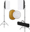 vidaXL - Fotostudioset - met - softboxlampen - en - reflector