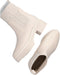 GUESS Keanna - Chelsea boots - Luxe stoffen bovenkant - Wit