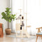 vidaXL - Kattenmeubel - met - sisal - krabpalen - 154 - cm - donkergrijs