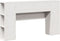 vidaXL - Hoofdbord - met - opbergruimte - 120 - cm - massief - grenenhout - wit