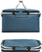 Ceruzo Koelmand Blauw - Opvouwbare Picknickmand - Rits - 40 x 23 x 20 cm