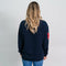 Damessweater zonder Capuchon Harry Potter Donkerblauw - S